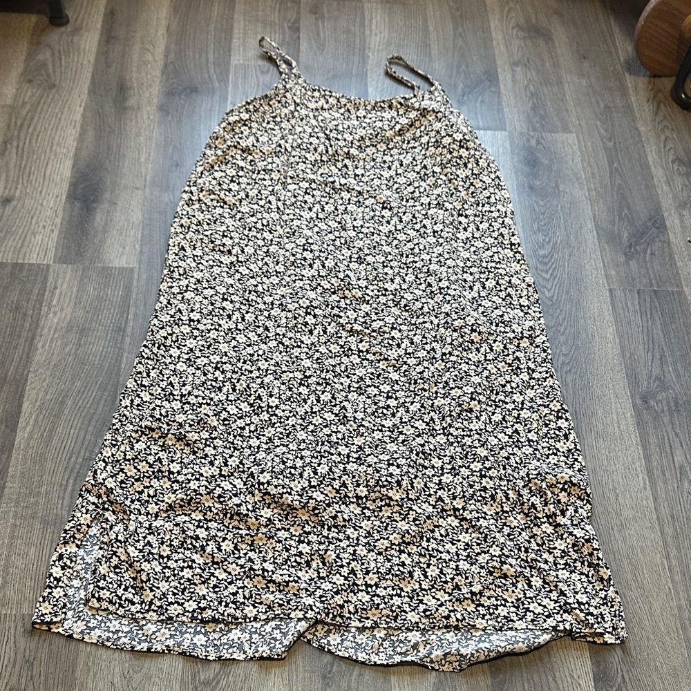 Floral Spaghetti Strap Dress